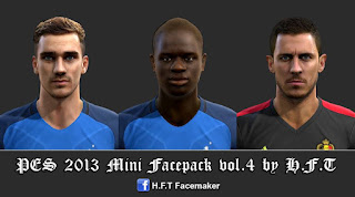 PES 2013 Mini Facepack vol.4 by H.F.T