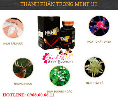 Tác dụng menf 1h từ thành phần mang lại