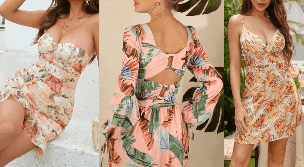 floral dresses worldwide