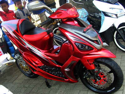 Foto Modifikasi Motor Jupiter Mx Ceper