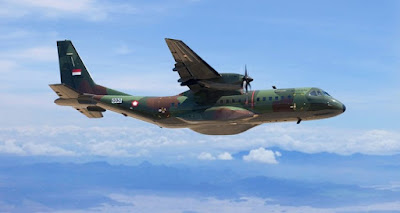 Pesawat CN-295 buatan PT Dirgantara Indonesia