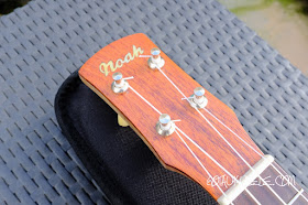 Noah Pineapple Soprano Ukulele headstock