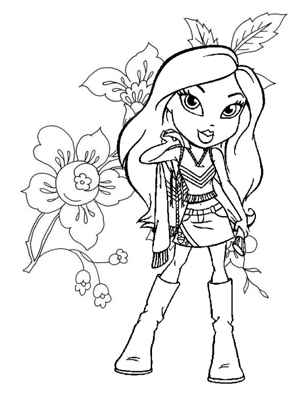 BRATZ COLORING PAGES title=