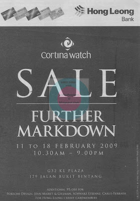 Cortina Watch Further Markdown Sale