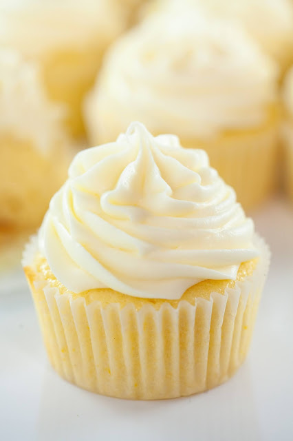 single cupcake close up