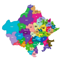 राजस्थान मानचित्र