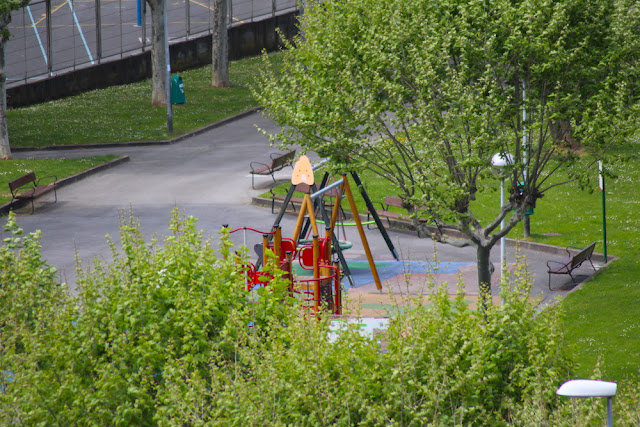 Parque de juegos infantiles en La Paz