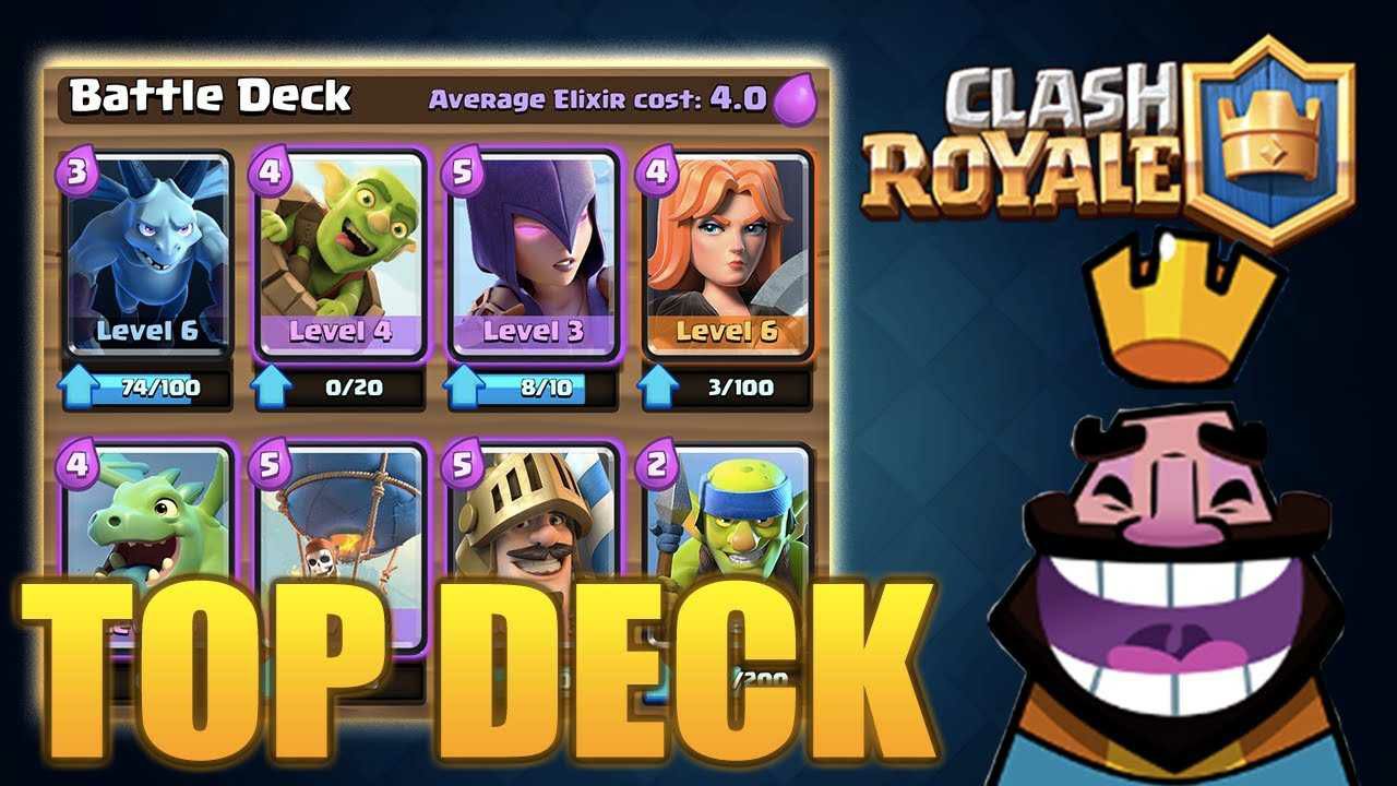 Clash Royale Hacks: Top 4 Rated Arena 3-7 Decks - 