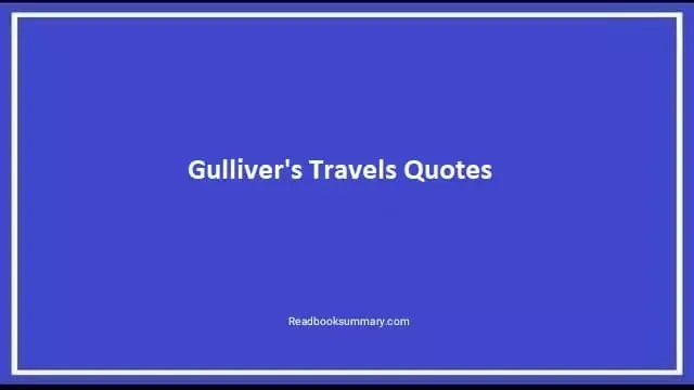 Gulliver's Travels Quotes