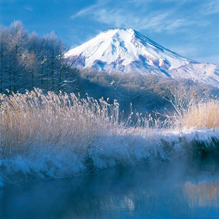 Mount Fuji from Lake Yamanaka