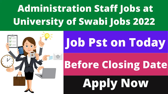 Administration Staff Jobs at University of Swabi Jobs 2022 - Earn Money