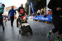 Más de 400 niños desbordan la San Silvestre infantil de Barakaldo