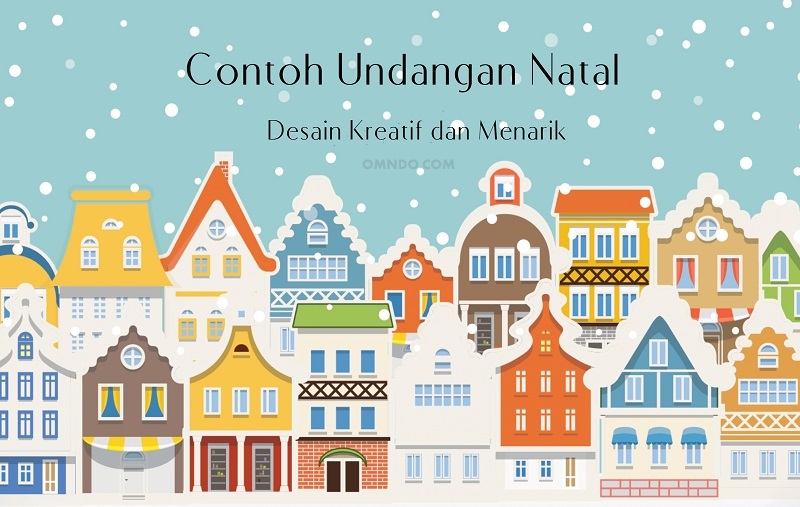 10 Contoh Undangan Perayaan Natal Terbaru Omndo Com