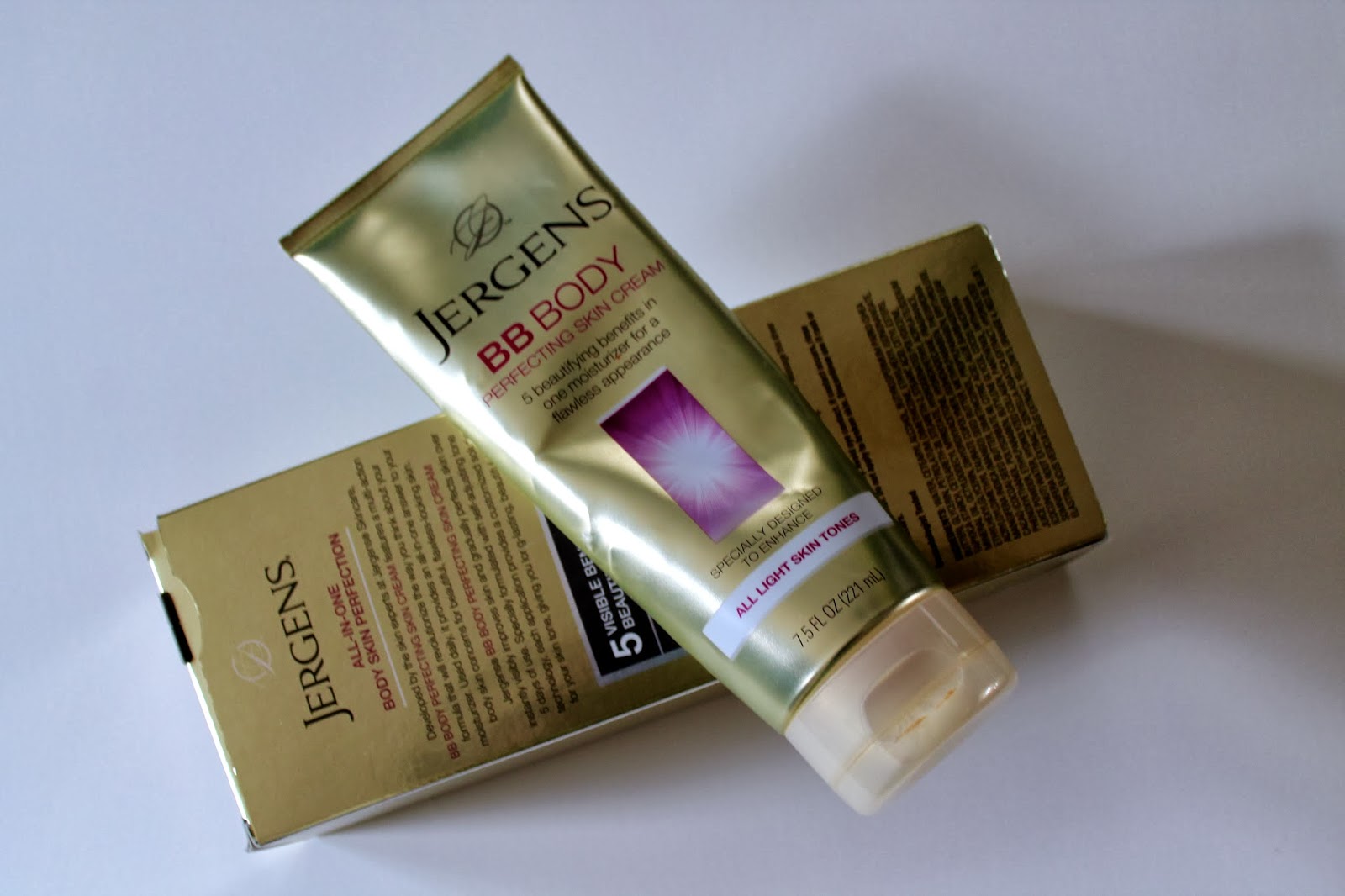 Jergens BB Body Perfecting Skin Cream Review