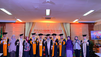 Perdana! FDK UIN Bandung Cetak Sejarah Selenggarakan Orasi Ilmiah 4 Guru Besar 