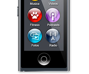 Diseñar un MP4, Ipod Nano