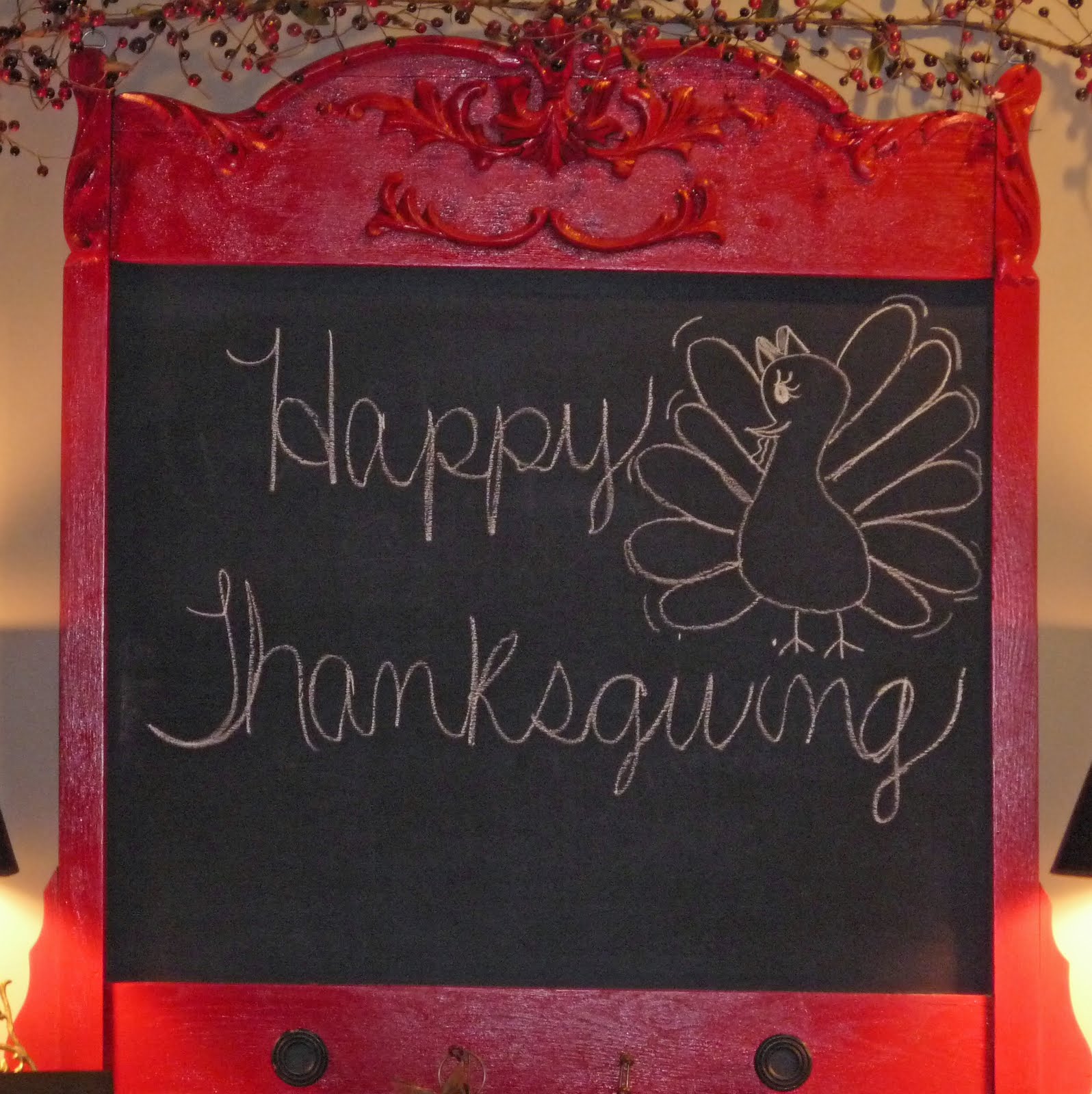 happy thanksgiving sign