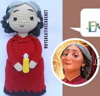 PATRON GRATIS ABUELA | ENCANTO AMIGURUMI 58543