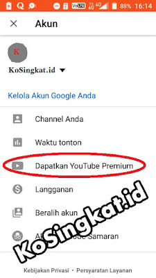 Cara Daftar Youtube Premium Gratis di Android / PC