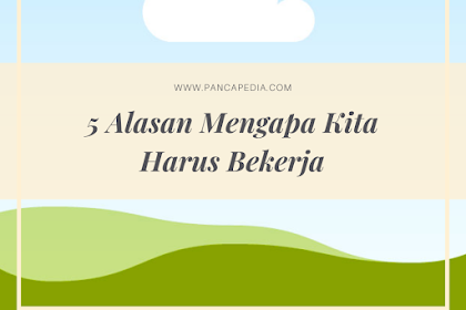 Inilah 5 Alasan Mengapa Kita Harus Bekerja