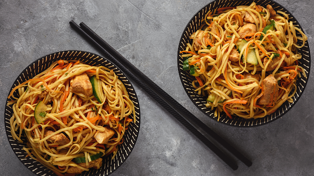Spicy Chicken Noodles