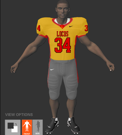 Nike Football Uniform Builder An alternative uniform for