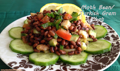 Moth Bean Chaat Turkish gram Chat