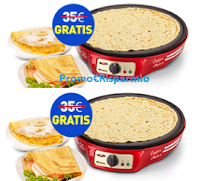 Logo Gratis per te la Crepes Maker Ariete ! Offerta valida ancora per 3 giorni