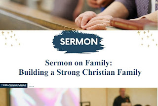 Sermon on Family: Building a Strong Christian Family