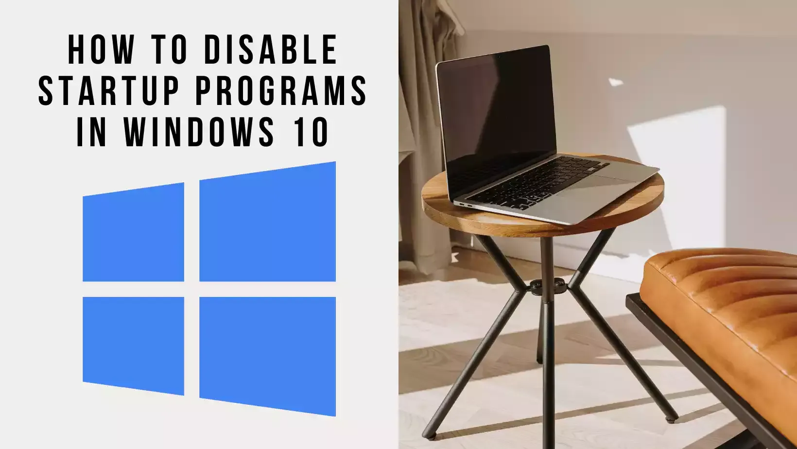 Disable Startup Programs In Windows