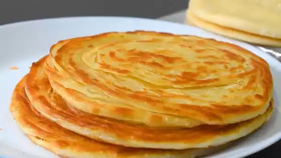 Karachi Crispy Lachha Paratha Recipe