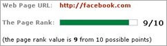 facebook - page rank - vmancer