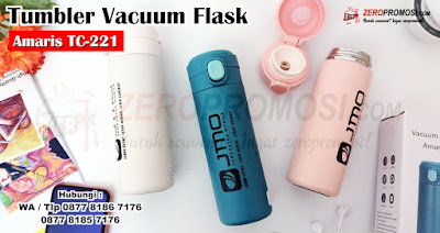 Tumbler Vacuum Flask Amaris Termos 400ML, Tumbler  Vacuum Amaris + Grafir/ Print UV, Amaris Tumbler Stainless Vacuum Flask Custom, Souvenir Tumbler Amaris TC221, Tumbler Stainless Amaris Vacuum