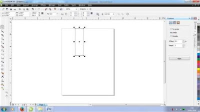 Cara Membuat Abstrak Light di Corel Draw