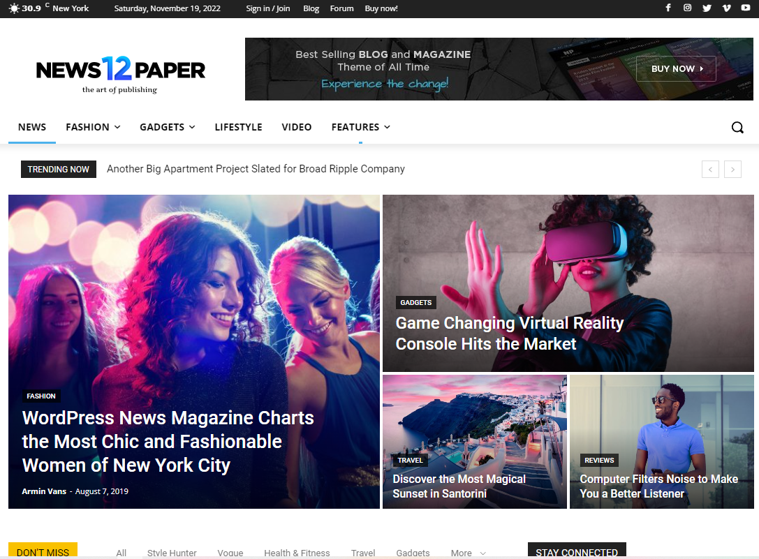 Newspaper 12 Paid Theme Download - Free WordPress Premium Theme