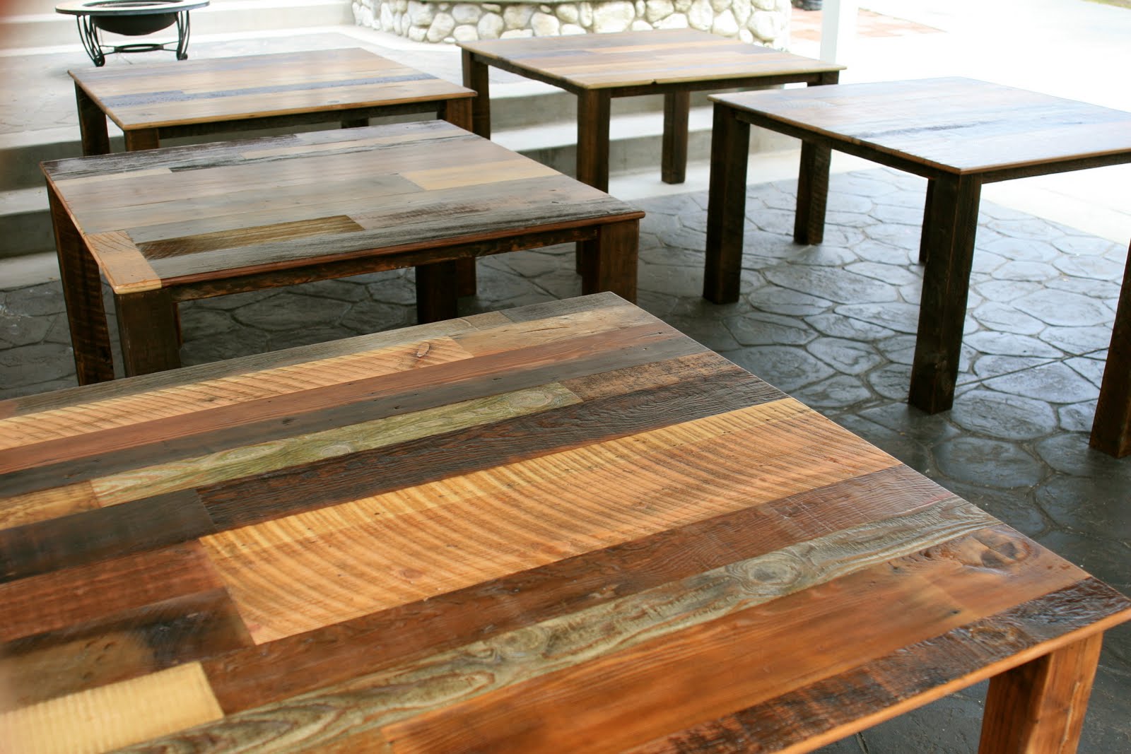 Arbor Exchange Reclaimed  Wood  Furniture  Square 