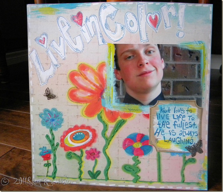 live in Color Layout