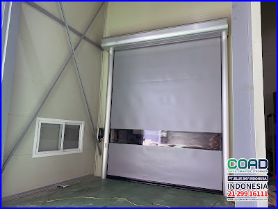 Pintu High Speed Door, COAD, COAD High Speed Door, Automatic Door, Rapid Door, Shutter Door, Jual High Speed Door, Jual Rapid Door, Jual Shutter Door, Jual Automatic Door, Harga High Speed Door, Harga Rapid Door, Pintu Otomatis Industrial, Pintu Otomatis, Pintu Gudang, Pintu Pabrik