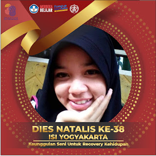 Twibbon Dies Natalis ke-38 ISI Yogyakarta 2022, Design Terpopuler