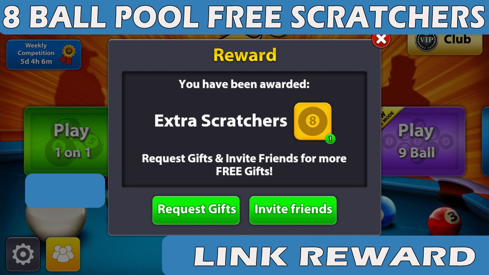 8 ball pool rewards today - 