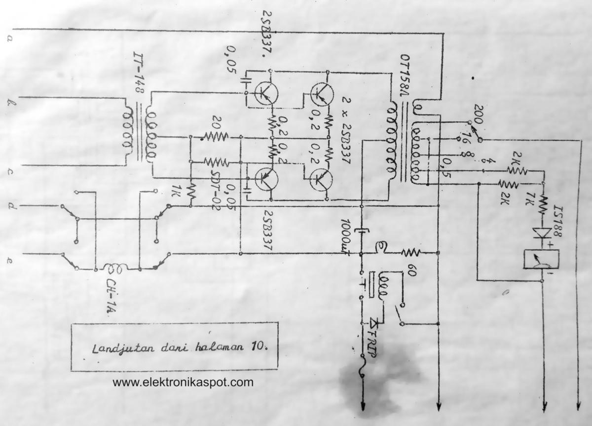 Vintage TOA Amplifier  Elektronika Spot