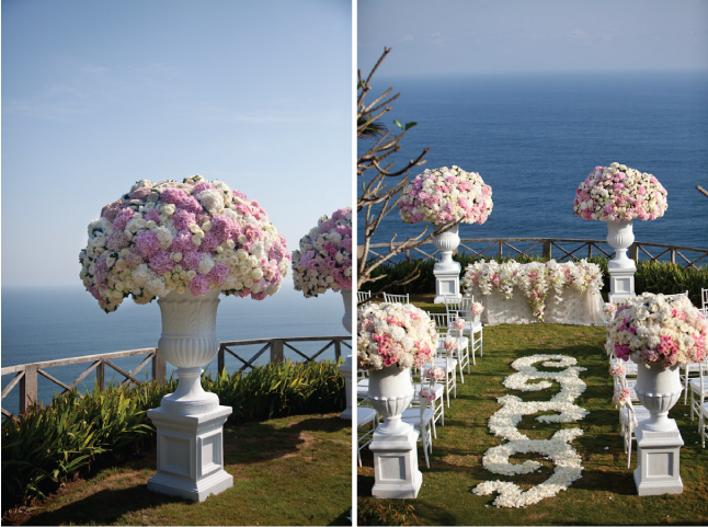 outdoor wedding ceremony decorations