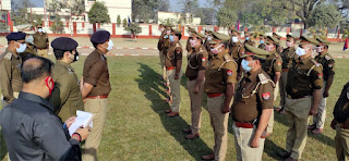 पुलिस महानिरीक्षक ने किया जौनपुर का वार्षिक निरीक्षण | #NayaSaberaNetwork