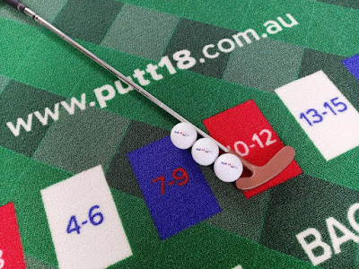 Putt18 golf game putting mat