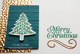 Heart's Delight Cards, Perfectly Plaid, Christmas Card, 2019 Holiday Catalog, Stampin' Up!