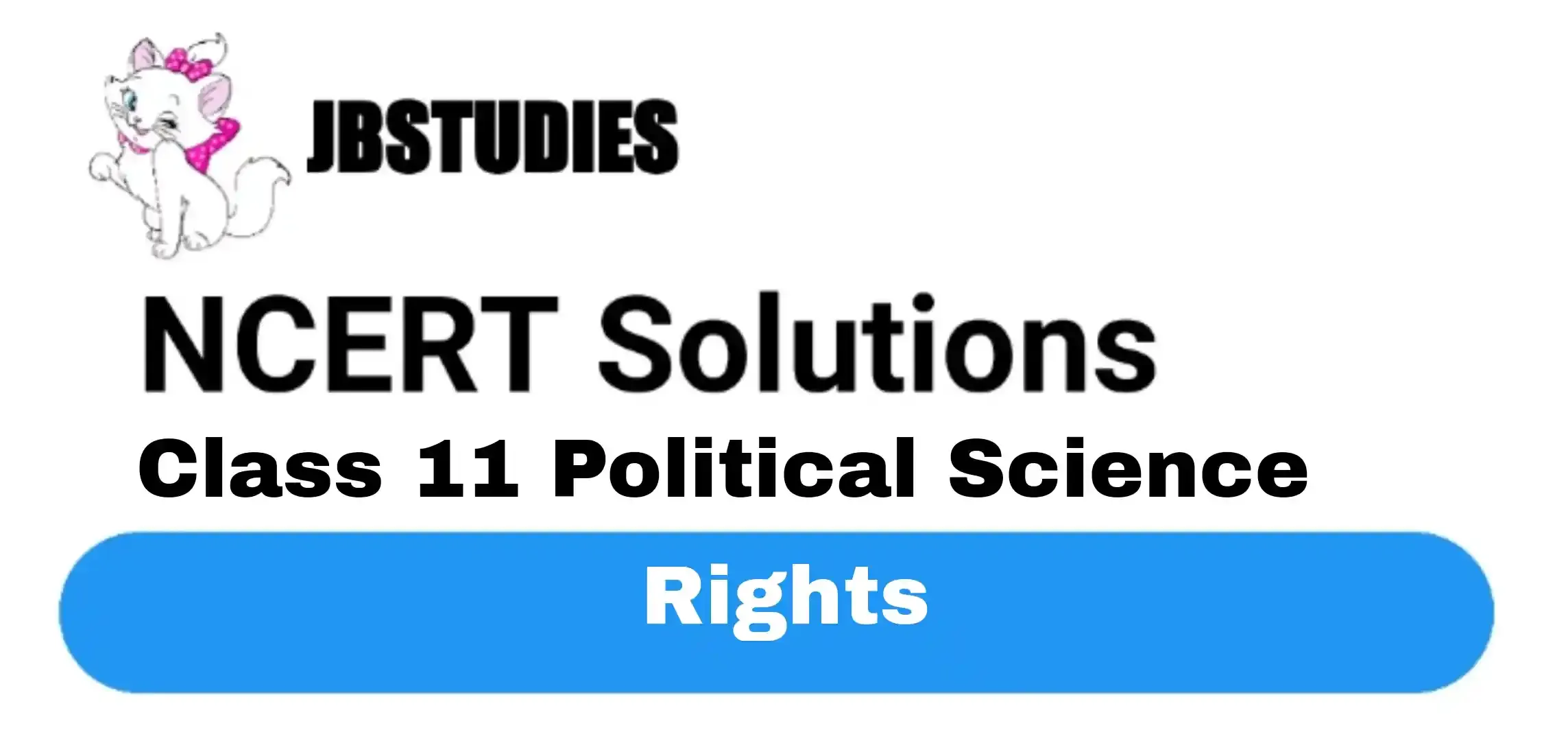 Solutions Class 11 Political Science Chapter-5 Rights