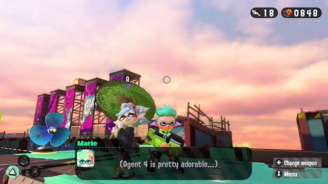 Splatoon 2 Marie Agent 4 is pretty adorable thoughts