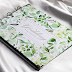 Guest Signing Book - Green Leaves (WA012)