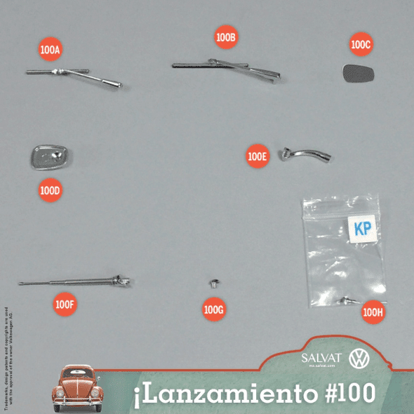 Entrega 100 Volkswagen Sedán