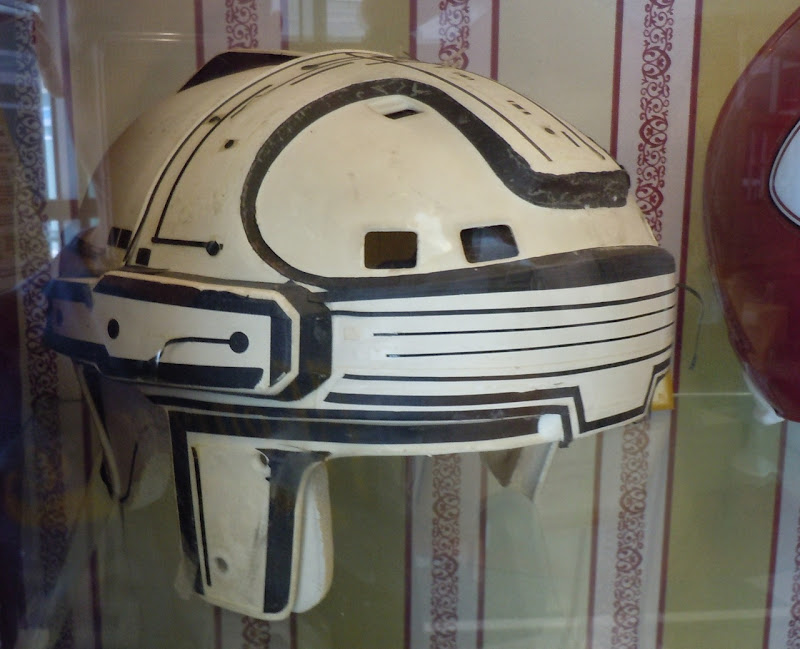 Tron warrior helmet worn by Jeff Bridges